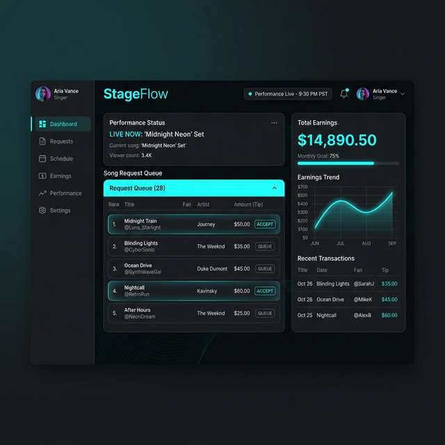 Tip&Show Dashboard